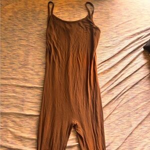 Fashion Nova Brown Jumpsuit